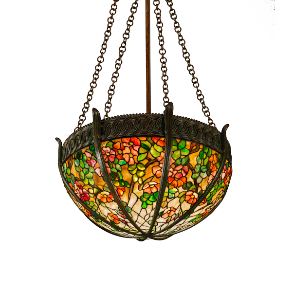 Apple Blossom hanging shade (22")