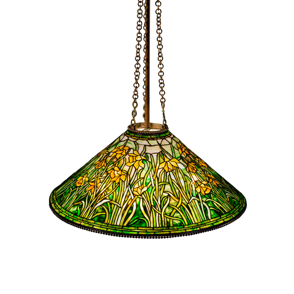 Daffodil hanging shade (28")