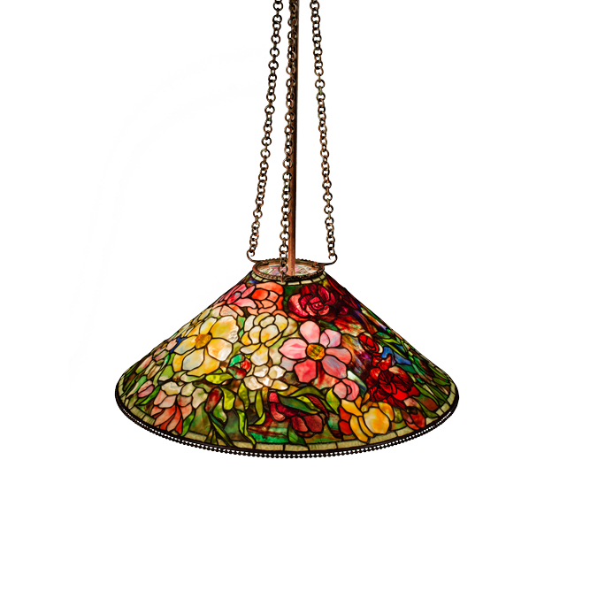 Peony hanging shade (28")